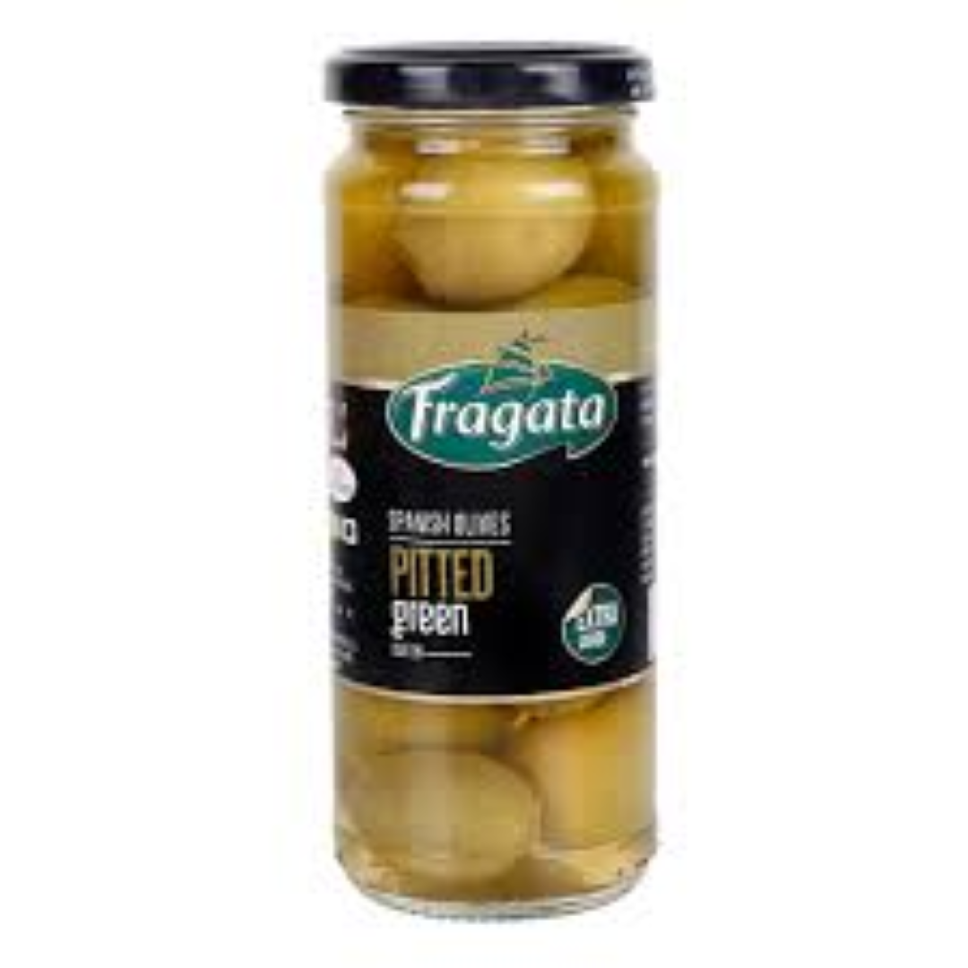 FRAGATA PITTED QUEEN GREEN OLIVES 330G
